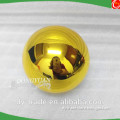 Yellow Color Stainless Steel Ball for Party Decoration